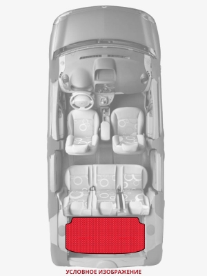 ЭВА коврики «Queen Lux» багажник для Saturn L-Series